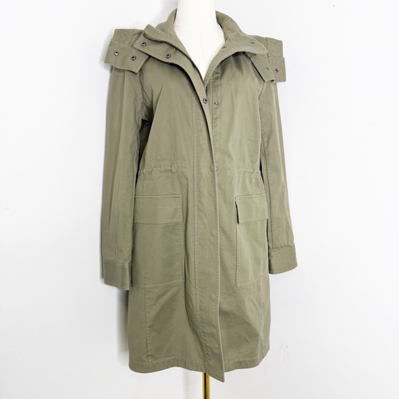 Ann Taylor Utility Parka Light Weight Utility Jacket Size Small - Picture 1 of 6